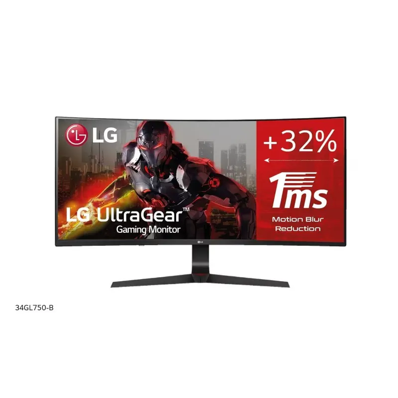 LG - MONITOR LG 34" ULTRAGEAR  CURVO PARA JUEGOS COMPATIBLE CON WFHD