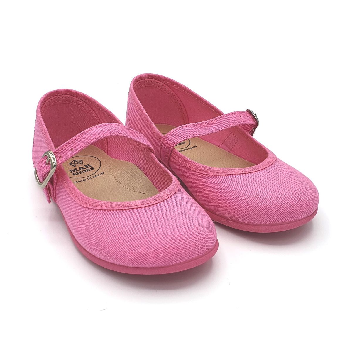 MAK SHOES - Zapato tipo balerina Niña cierre tira en el empeine tallas 20-35