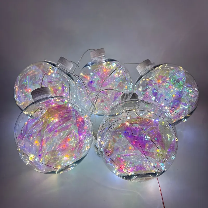 FLORIPA - Colgante De 5 Bolas De 20Cm Con Luces Led Cv914Col Floripa