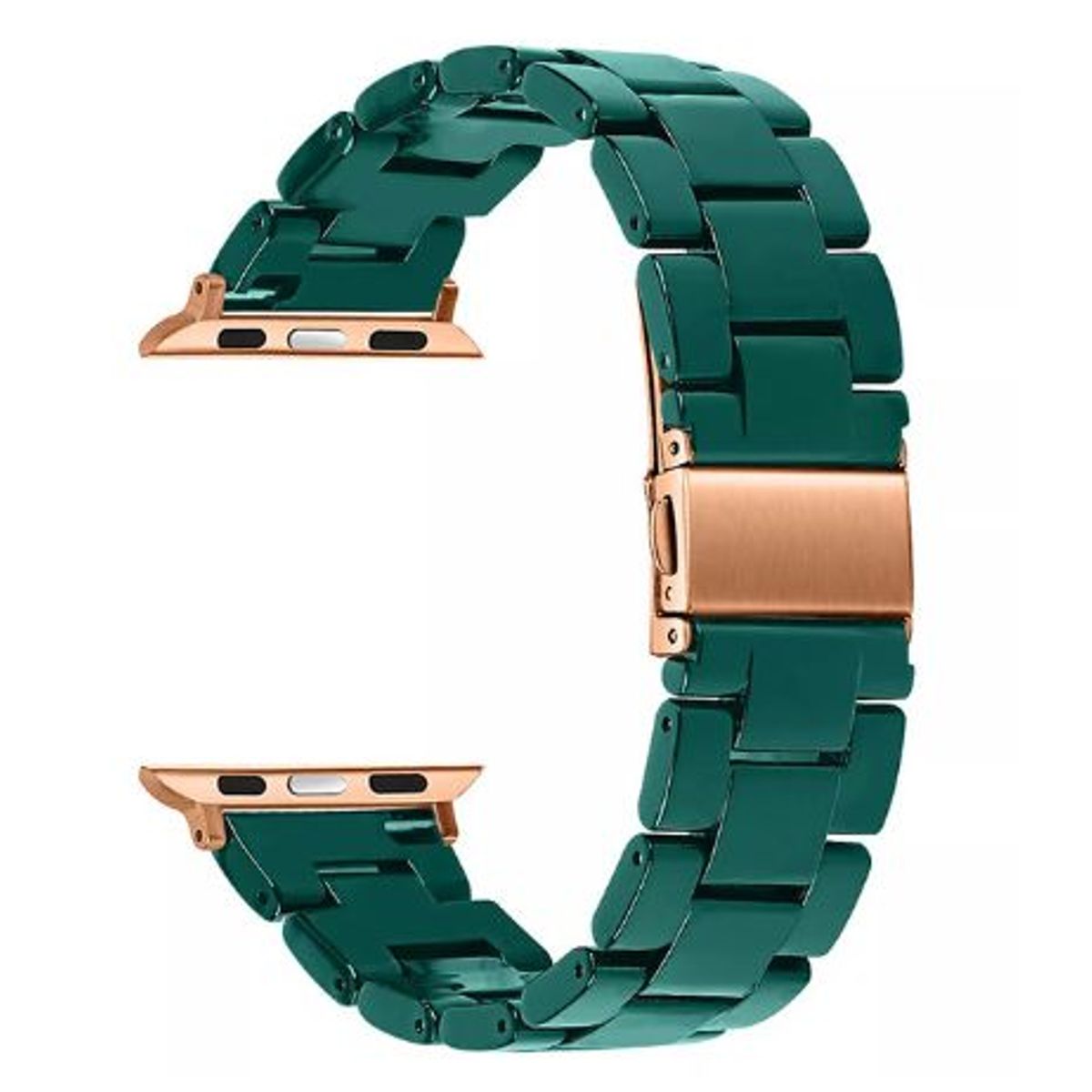 GENERICO - Correa De Resina Para Applewatch 42-44-45-49MM - Verde