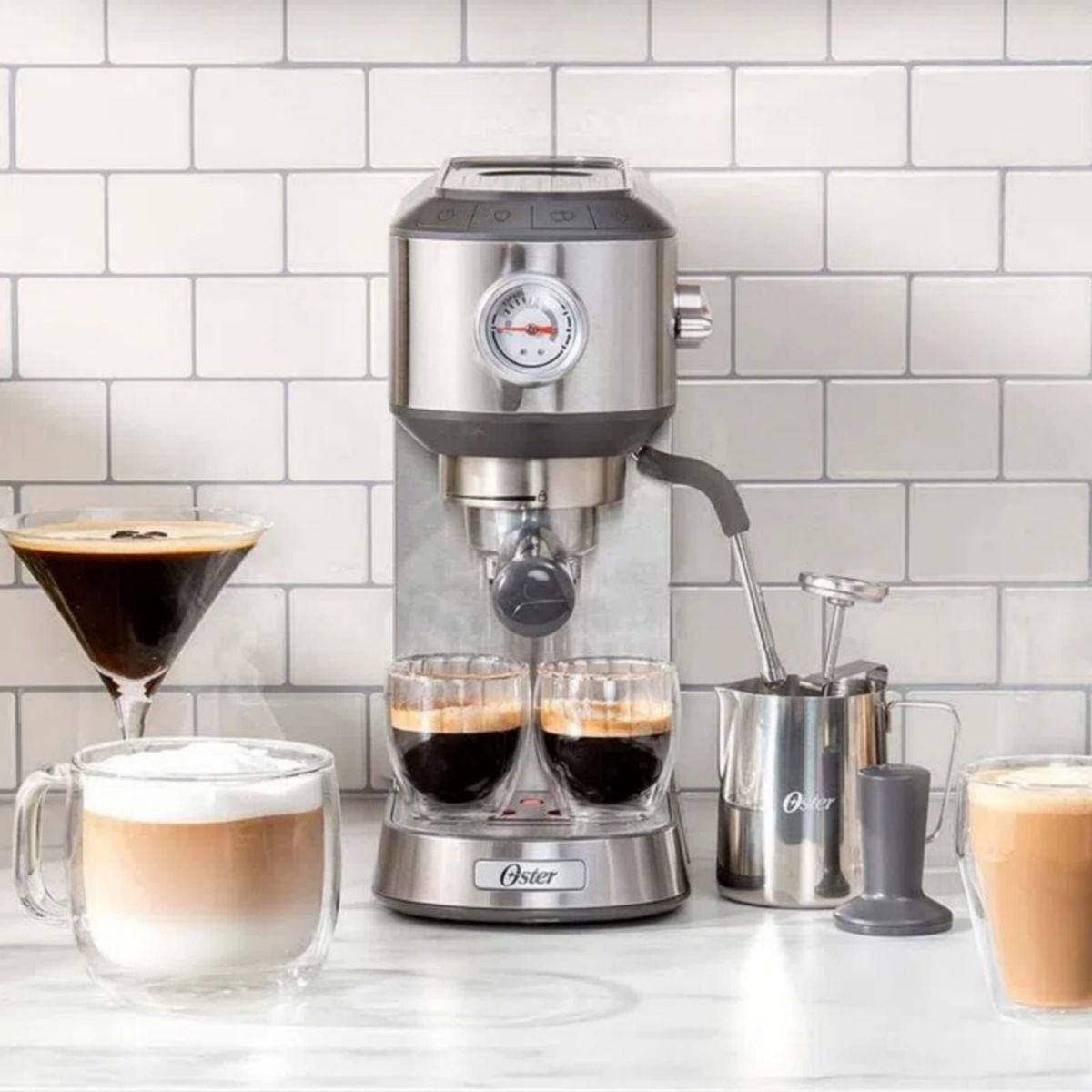 OSTER - Cafetera compacta de expressó Oster® BVSTEM7200