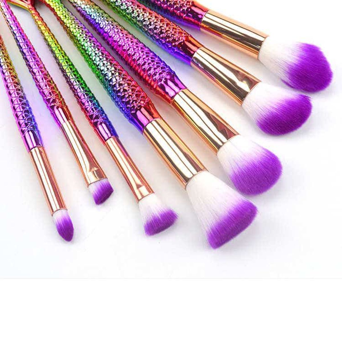 GENERICO - Set de brochas Sirena 10 piezas