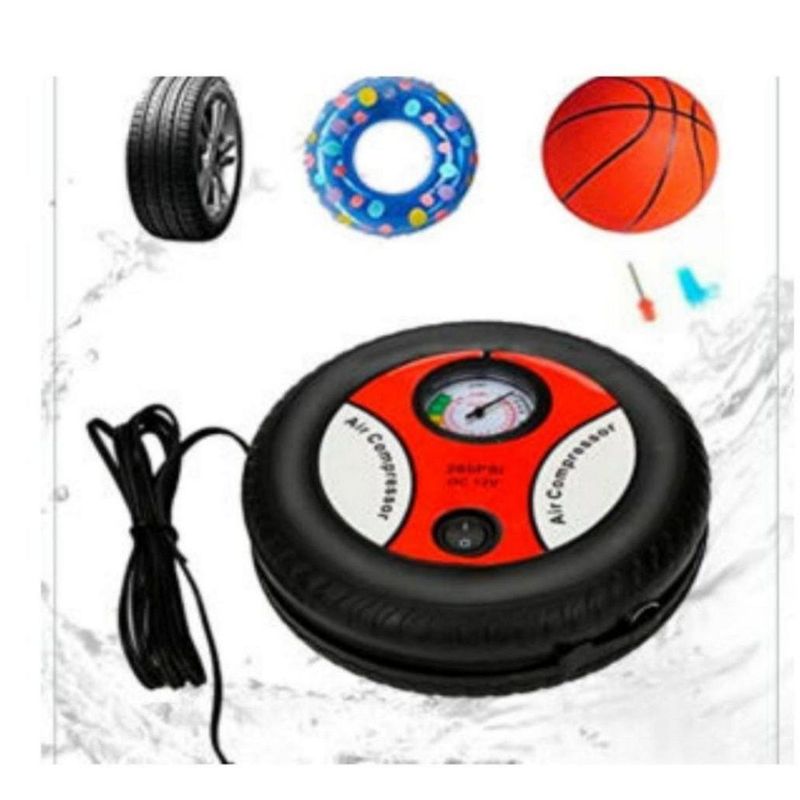 GENERICO - Mini Inflador Portátil Compresor Aire de Llantas Auto