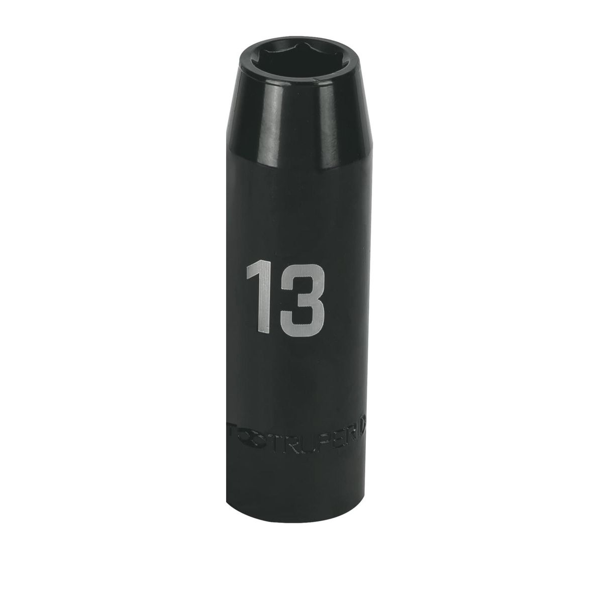 TRUPER - Dado de impacto 1 /2" largo 6 puntas 13 mm, Truper