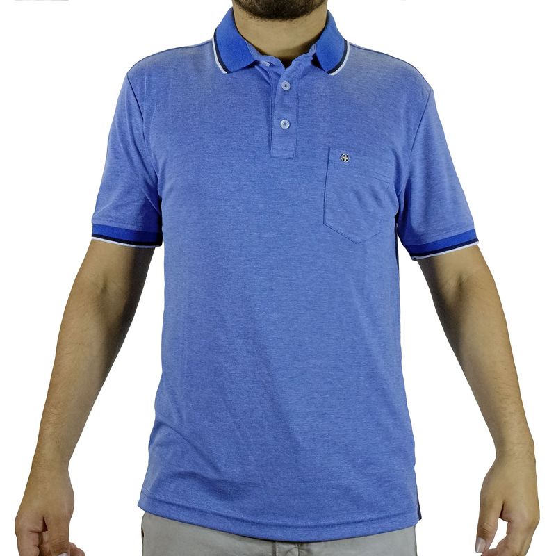GENERICO - Polo Camisero Britches Para Hombre - Celeste.