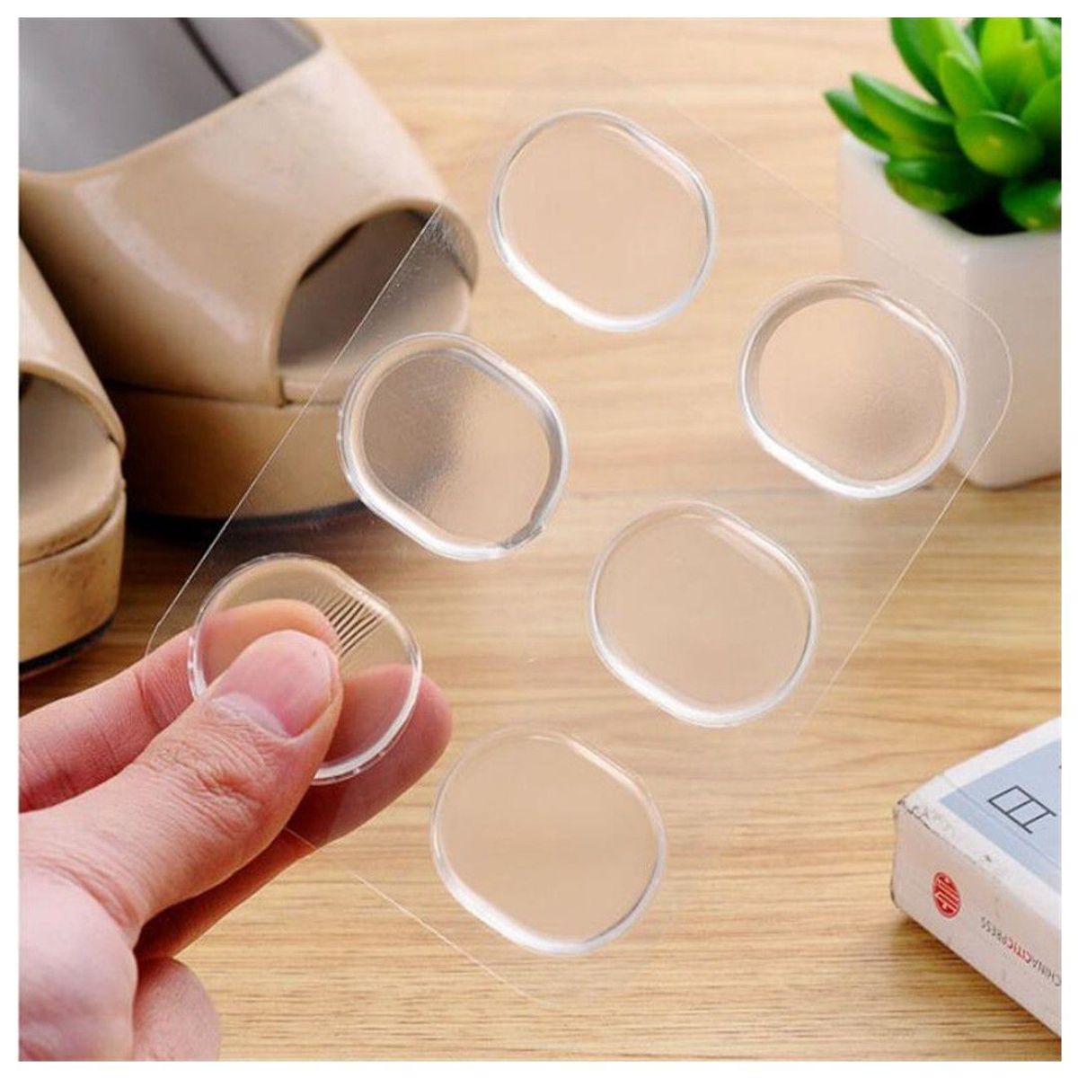 TODO FIT - Almohadillas Adhesivas para Talón Antideslizantes para Tacos