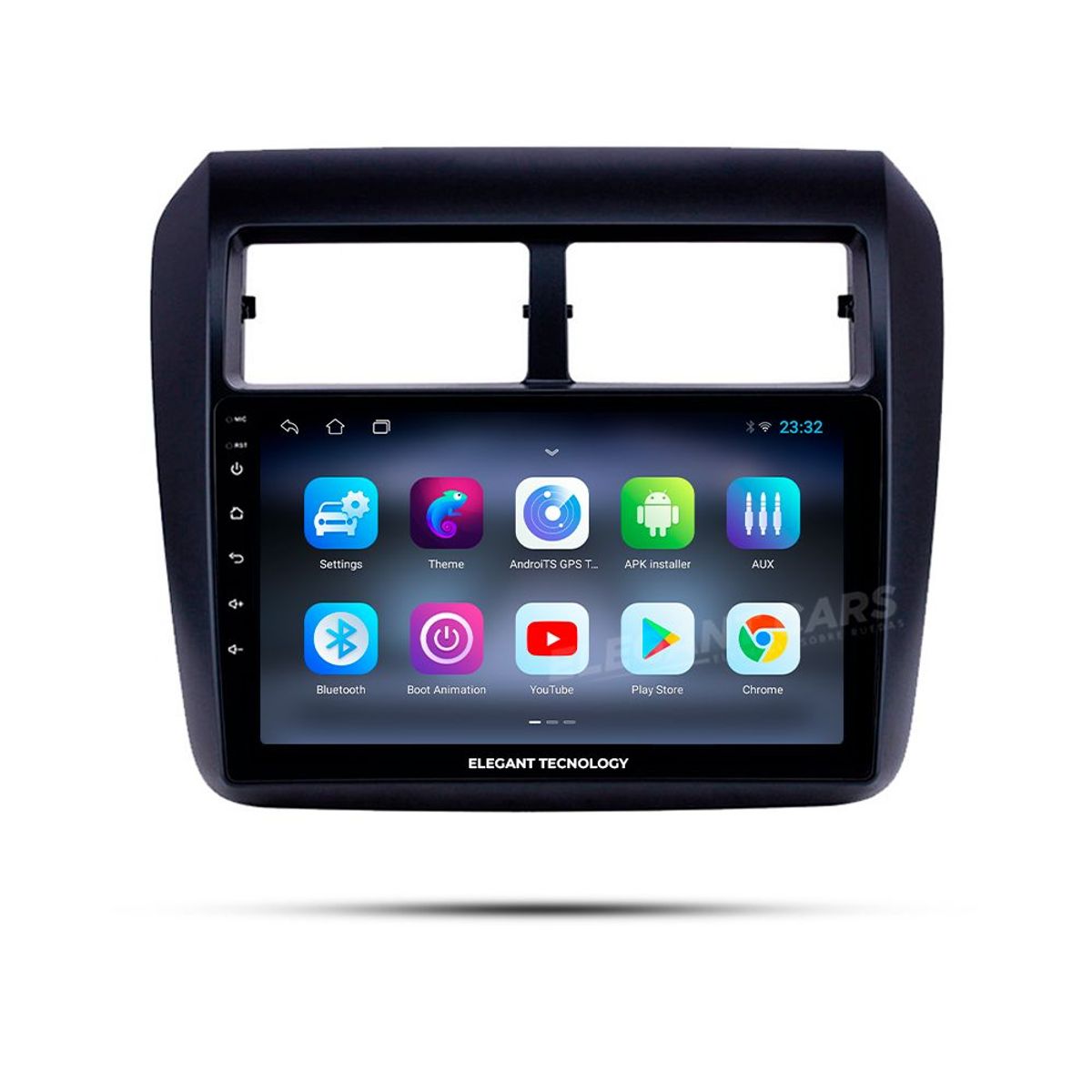 GENERICO - Autoradio Android Pantalla Toyota Agya Wigo 2013-2019 Carplay +Auto 4GB +64GB