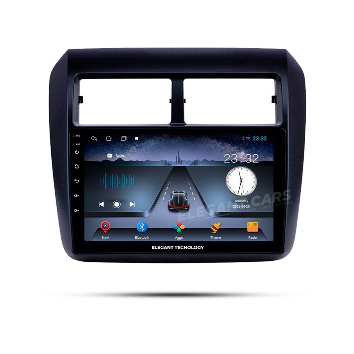 GENERICO - Autoradio Android Pantalla Toyota Agya Wigo 2013-2019 Carplay +Auto 4GB +64GB