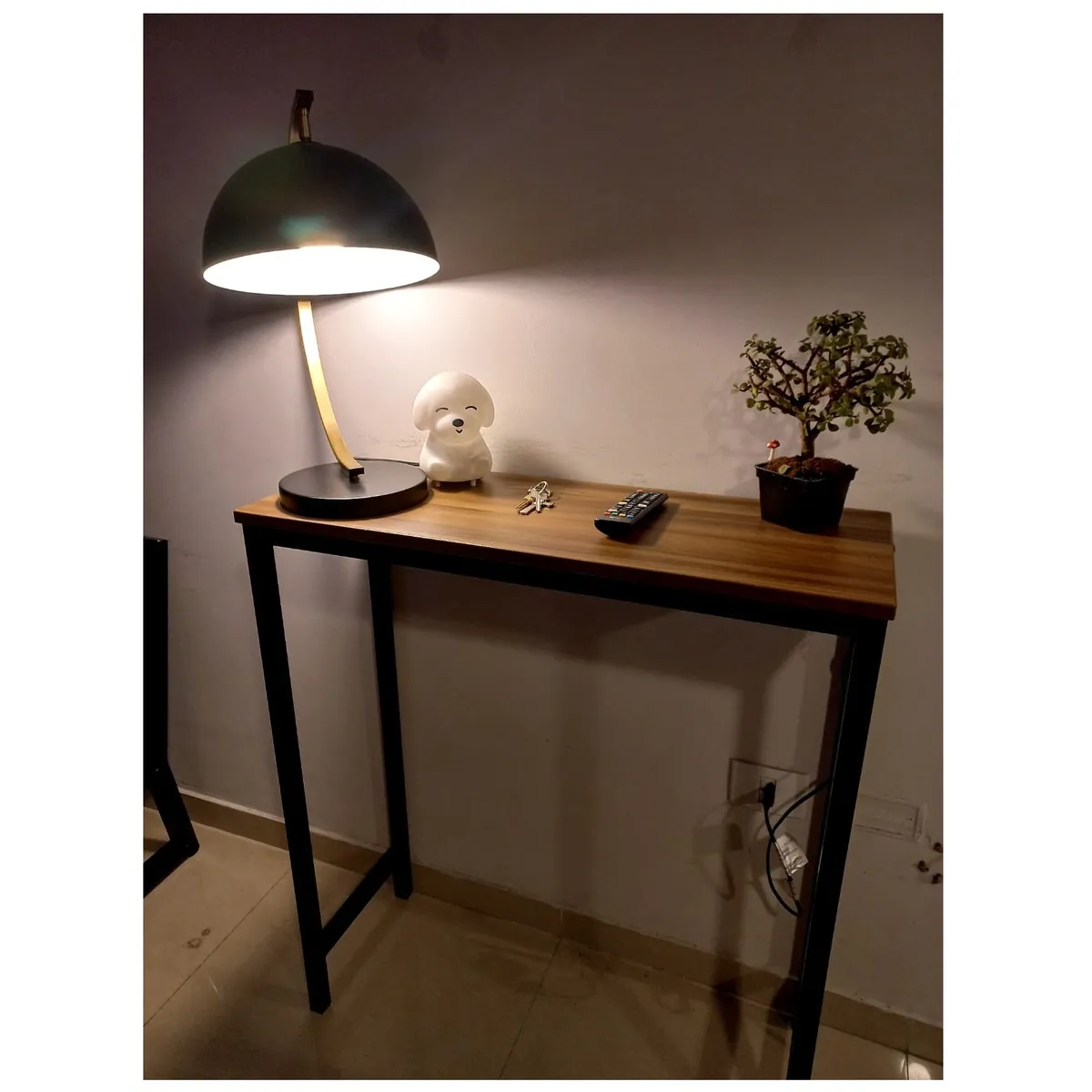 GENERICO - Recibidor de sala color nogal 80x30x93