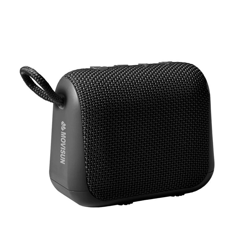 MOVISUN - MOVISUN Parlante Bluetooth Acuatico 5W Radio FM  Power Mini Negro