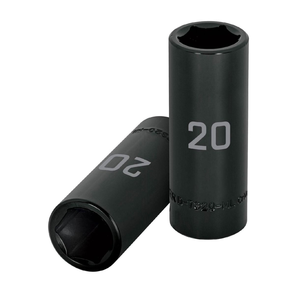 Truper - Dado de impacto 1 /2" largo 6 puntas 20 mm, Truper