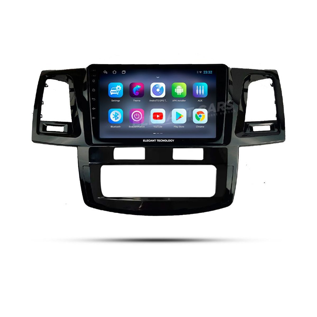 GENERICO - Autoradio Android Pantalla Toyota Hilux Vigo AC Auto 2005-2014 Carplay +Auto 4GB +64GB