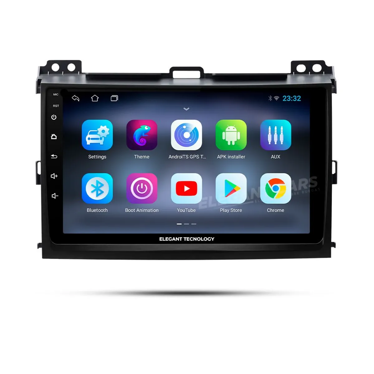 GENERICO - Autoradio Android Pantalla Toyota Prado J120 2004-2009 Carplay +Auto 4GB +64GB