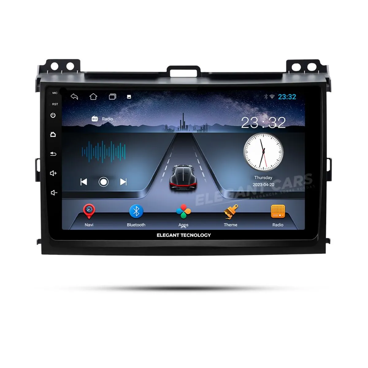 GENERICO - Autoradio Android Pantalla Toyota Prado J120 2004-2009 Carplay +Auto 4GB +64GB