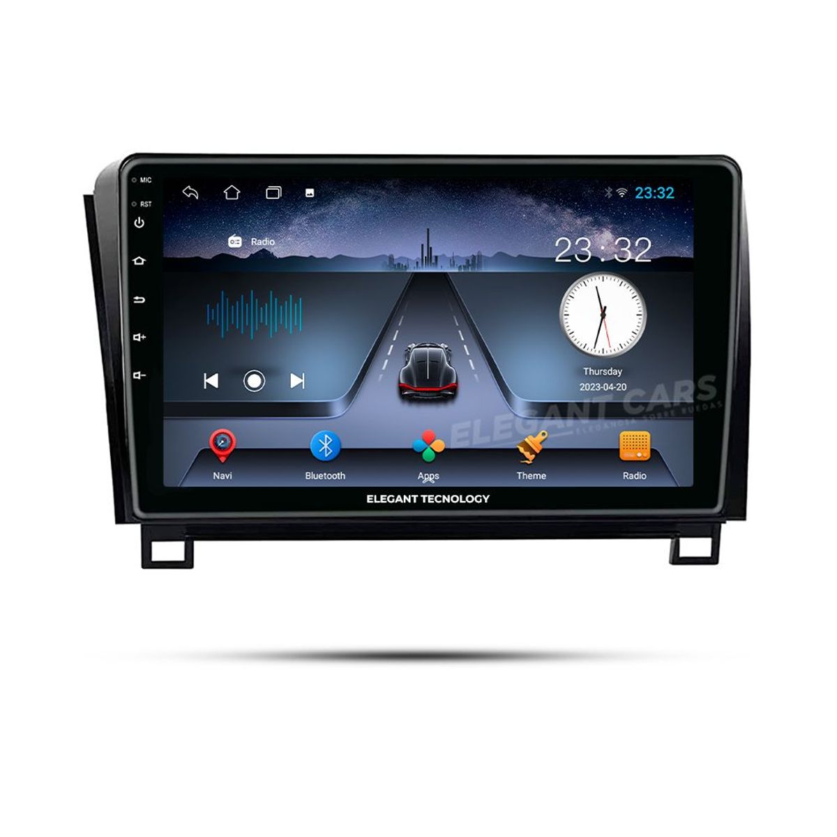 GENERICO - Autoradio Android Pantalla Toyota Tundra Sequoia 2008-2013 Carplay +Auto 4GB +64GB