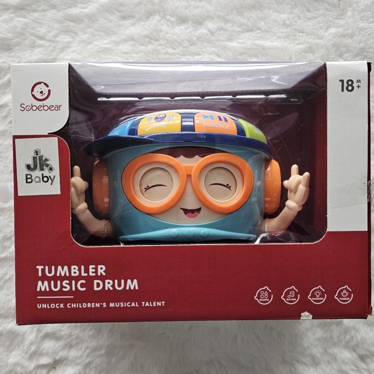 GENERICO - Tambor Musical  Interactivo Infantil YL613