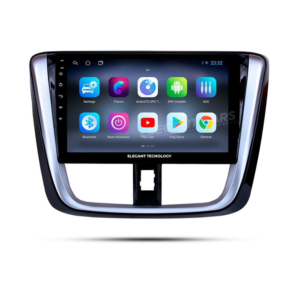 GENERICO - Autoradio Android Pantalla Toyota Yaris 2016-2019 Carplay +Auto 4GB +64GB