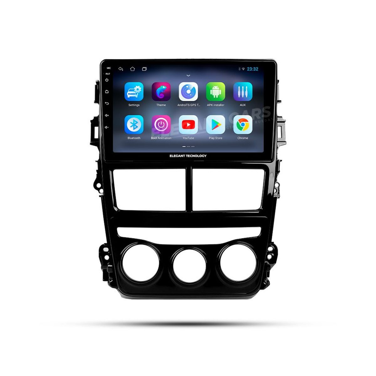 GENERICO - Autoradio Android Pantalla Toyota Yaris 2017-2020 Carplay +Auto 4GB +64GB