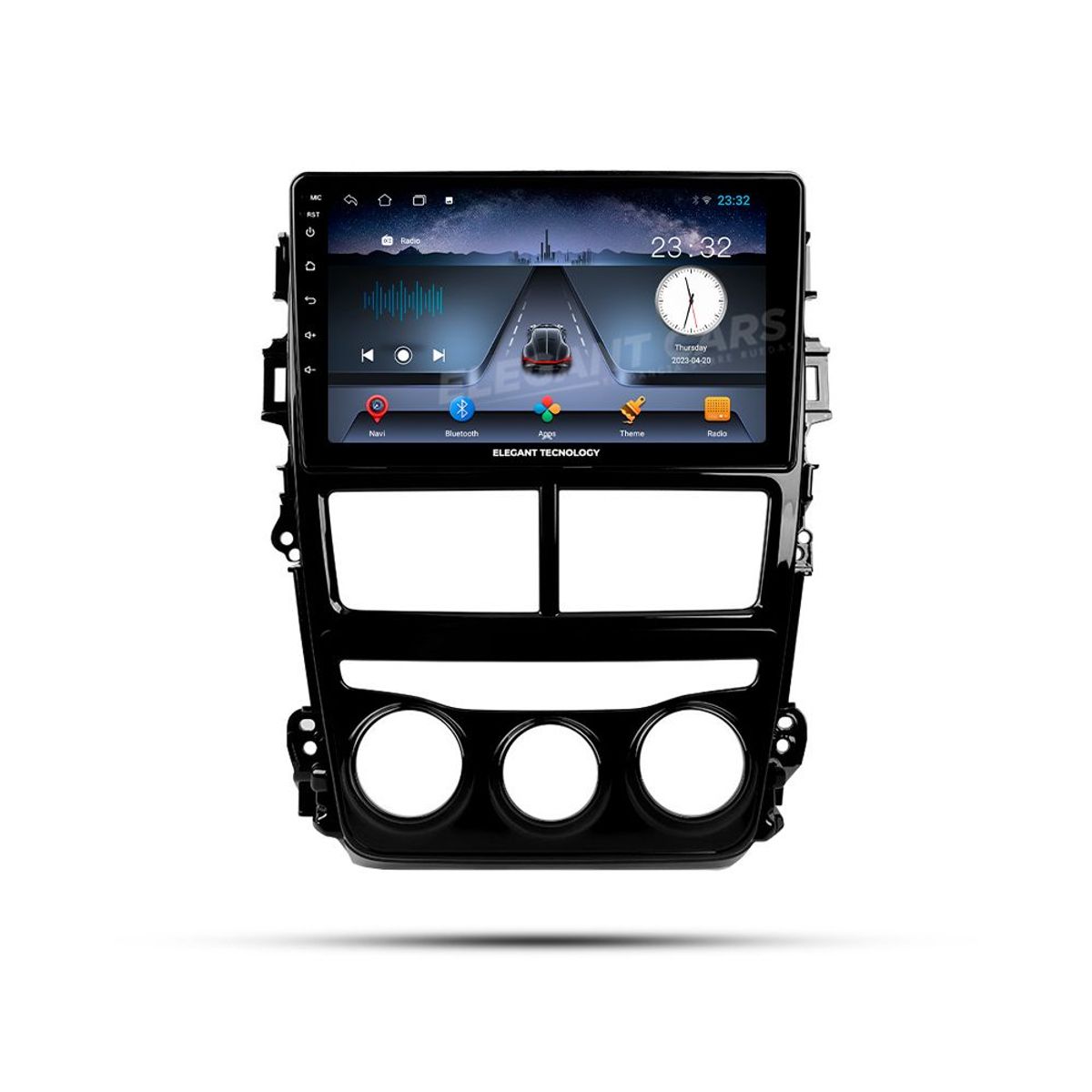 GENERICO - Autoradio Android Pantalla Toyota Yaris 2017-2020 Carplay +Auto 4GB +64GB