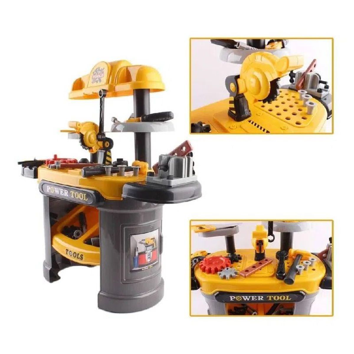 GENERICO - Taller de Herramientas con Accesorios para Niños