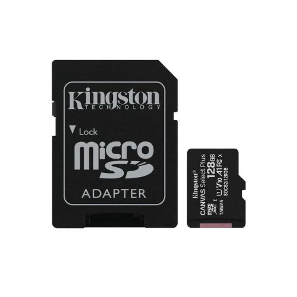 KINGSTON - Memoria Micro SD Kingston 128GB Canvas Select Plus Clase 10