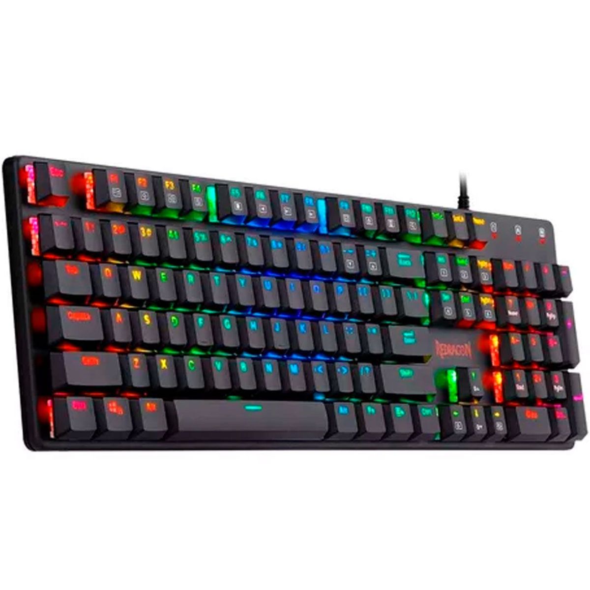 REDRAGON - Teclado Mecánico gamer Redragon Shrapnel K589 Gamer Rgb switche  blue