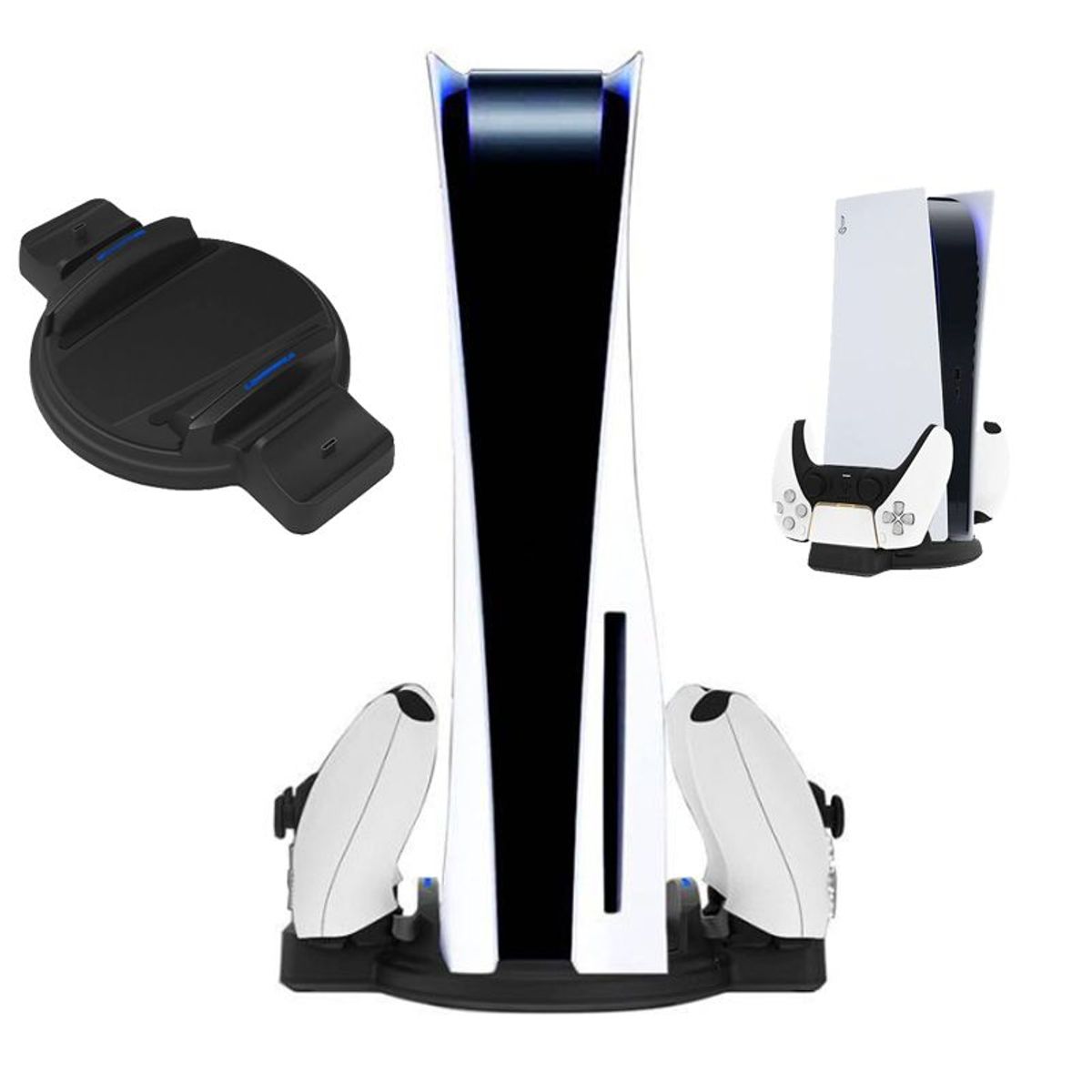 OEM - Soporte Base Vertical para Consola Cargador Mandos PS5 Play station 5