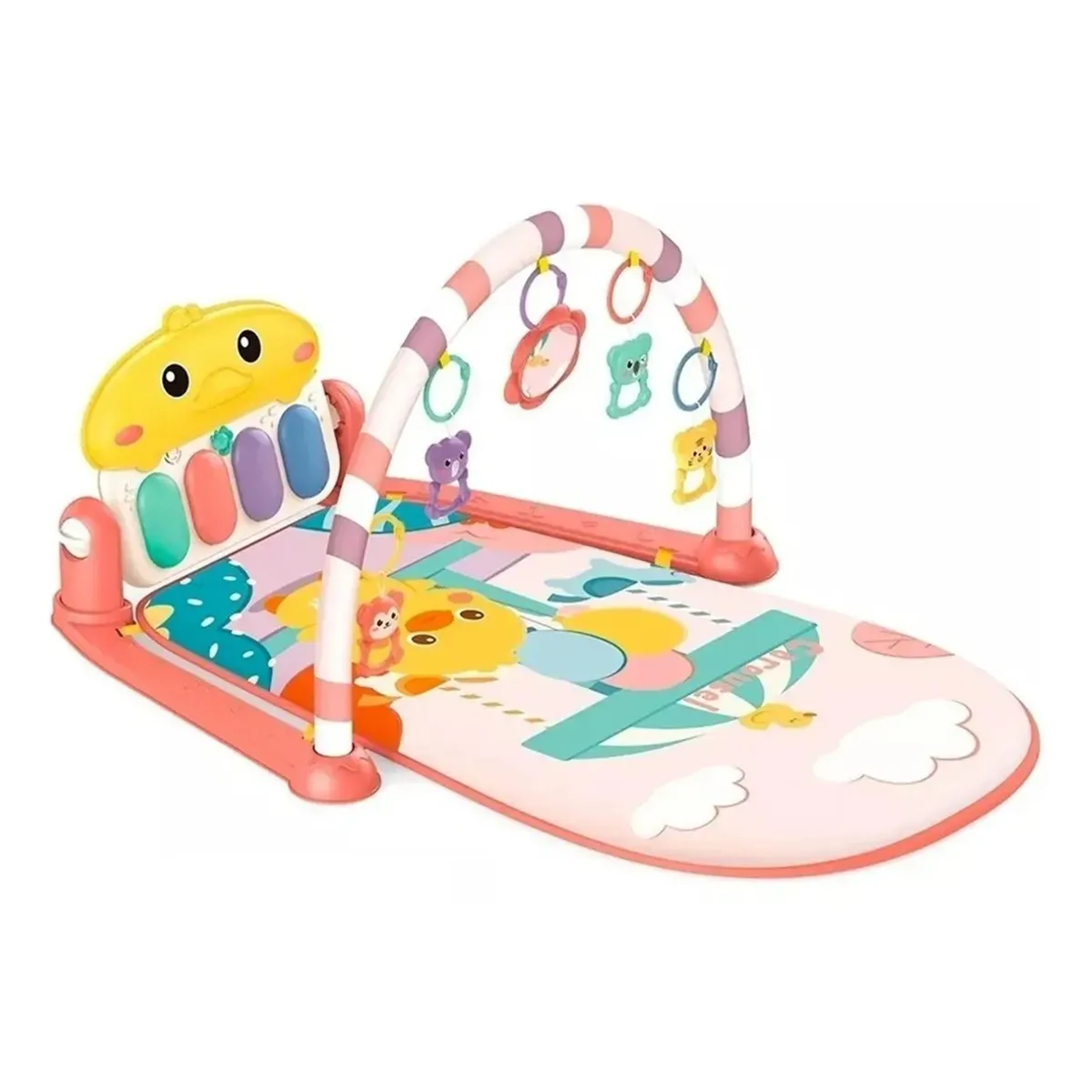 GENERICO - GIMNASIO MULTIFUNCIONAL-DIDACTICO MUSICAL PARA BEBE 3 EN 1