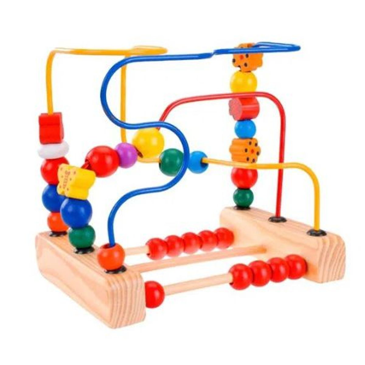 GENERICO - JUEGO EDUCATIVO - CIRCUITO DIDACTICO DE MADERA