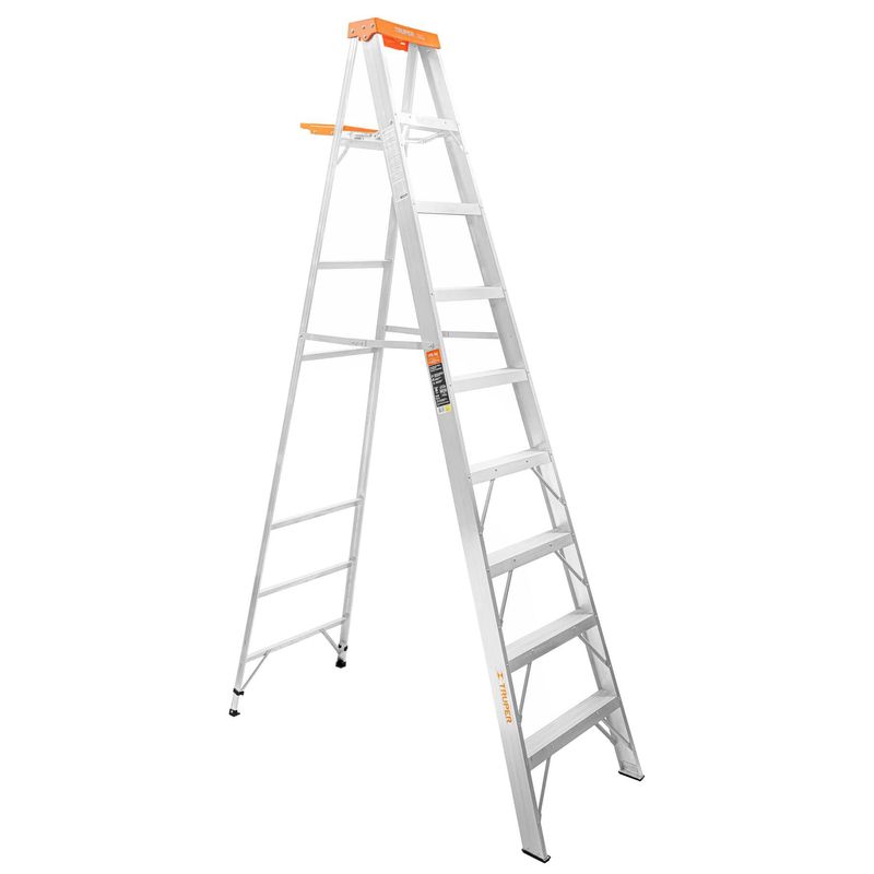 TRUPER - Escalera Tijera 8 Peldaños Capacidad De Carga 175 Kg Truper