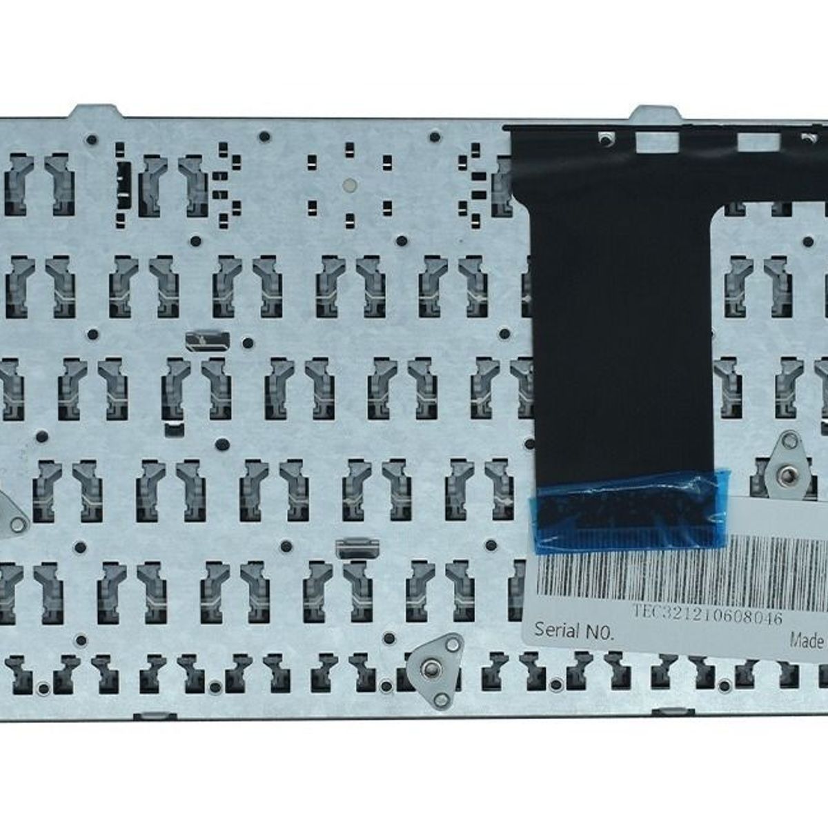 GENERICO - Teclado para Laptop SX06 HP ELITEBOOK 2560P Marco Plateado