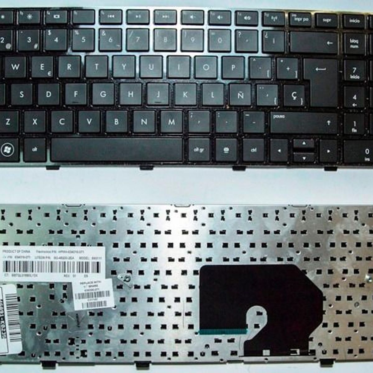 GENERICO - Teclado para Laptop HP PAVILION  DV7-6000, DV7-6100