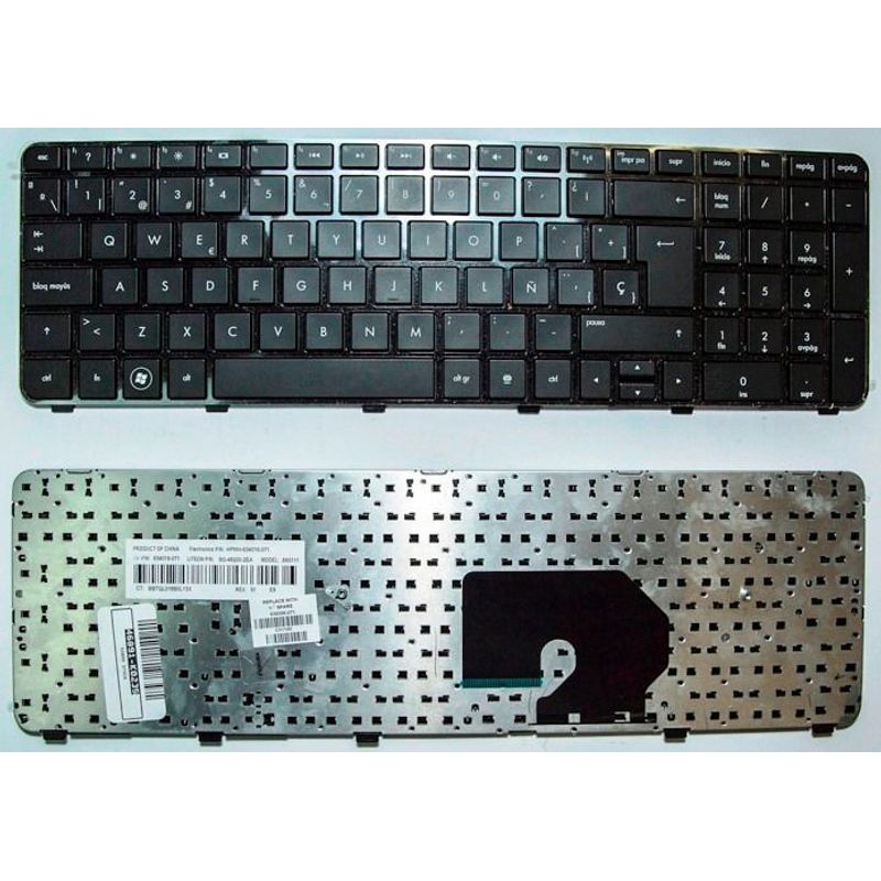 GENERICO - Teclado para Laptop HP PAVILION  DV7-6000, DV7-6100