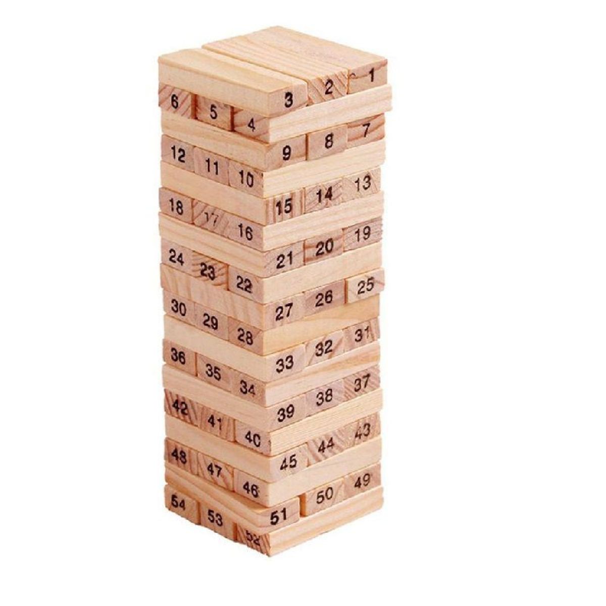 GENERICO - JUEGO DE MESA - JENGA DE 54 PCS
