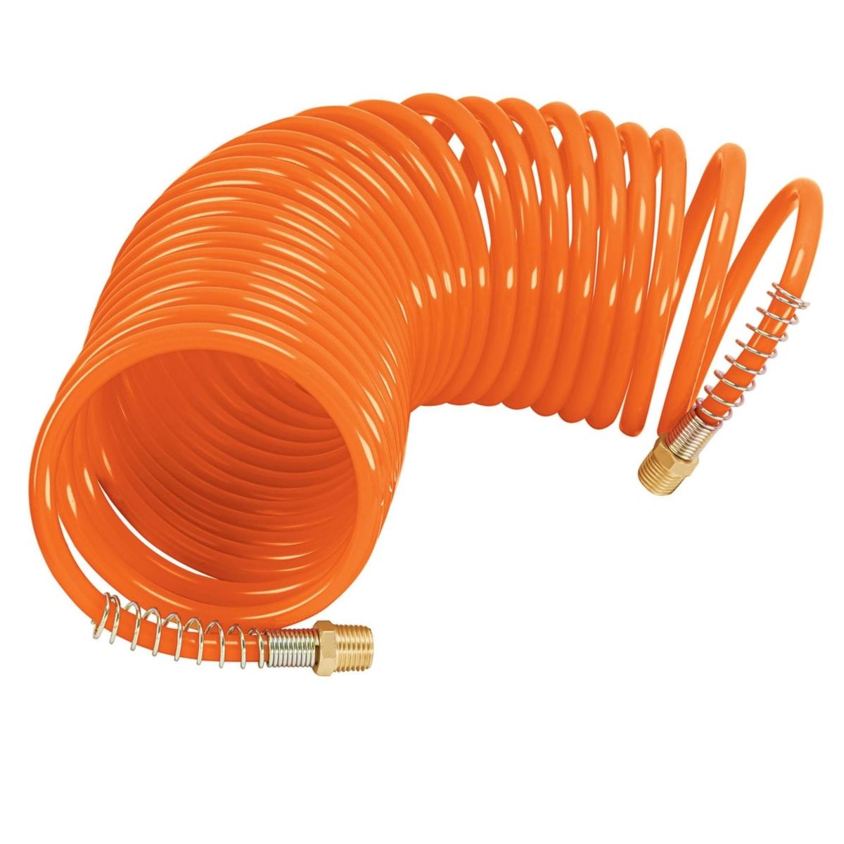 TRUPER - kit manguera de aire tipo resorte, pistola de aire, 15 accesorios