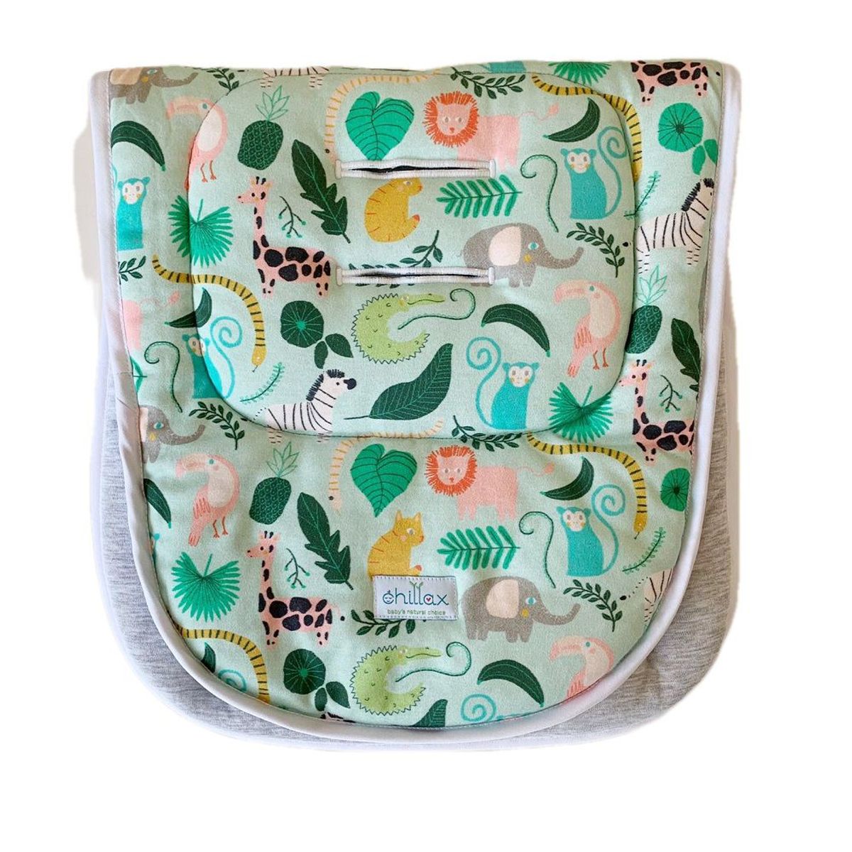 CHILLAX - Colchoneta coche chillax Jungle  universal