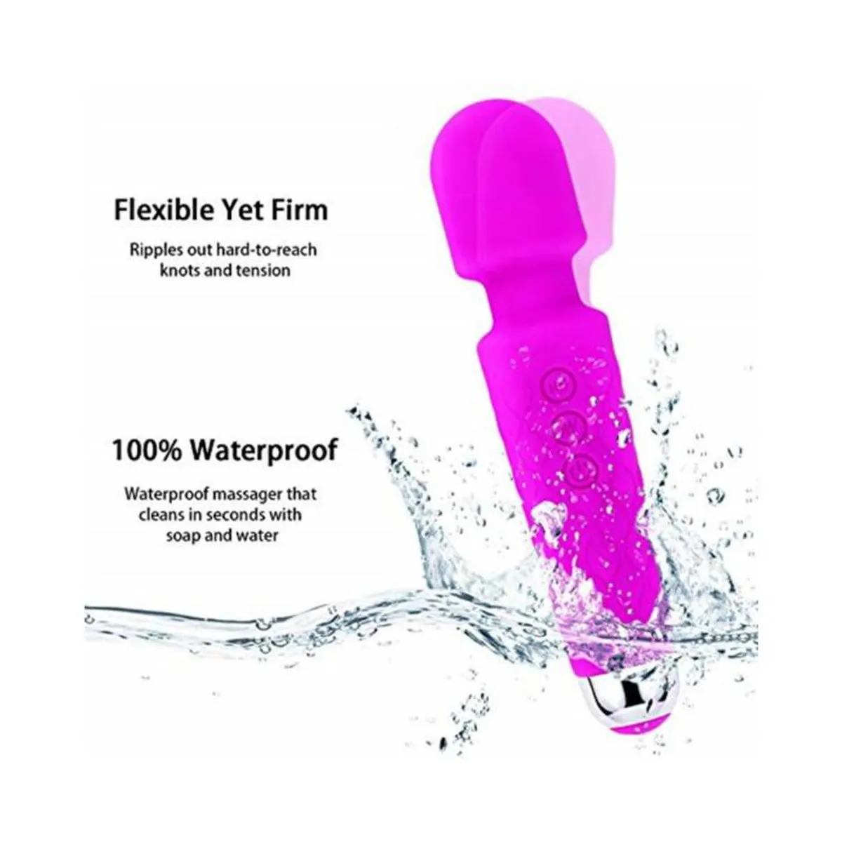 GENERICO - Vibrador Consolador Juguete Flexible