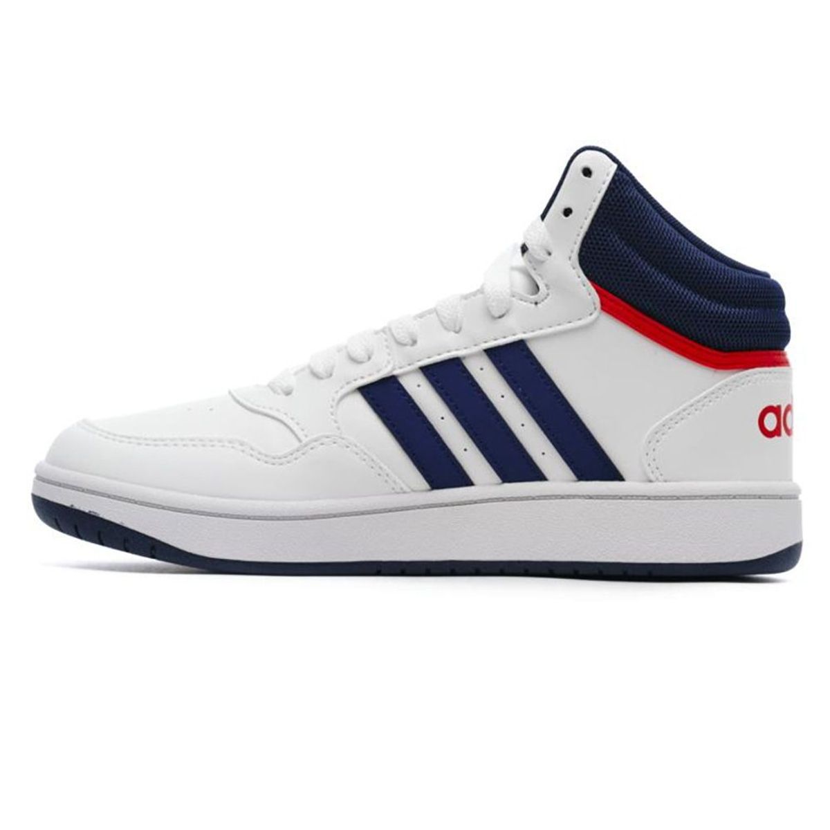 ADIDAS - Zapatillas urbanas Adidas Hoops 3.0  Mid Jr GZ9647 - Blanco
