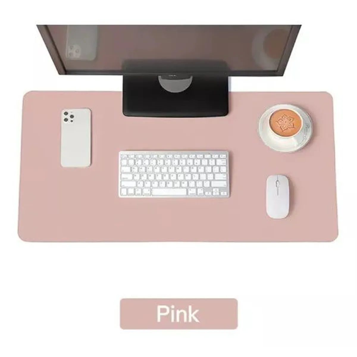 GENERICO - Mouse Pad bioCuero XL palo rosa