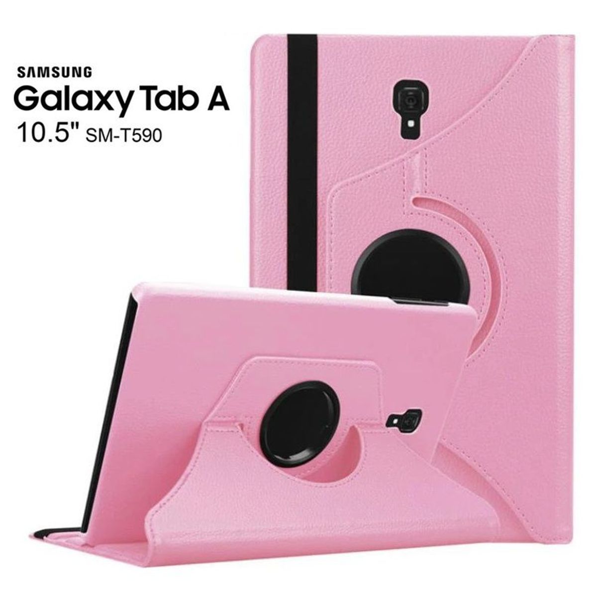 GENERICO - Funda Case Cover para Samsung Tab A 10,5 SM-T590 Protector Forro 360°