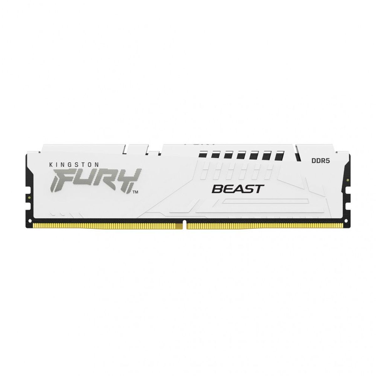 KINGSTON - Memoria RAM Kingston Fury Beast 16GB DDR5 5200 Mhz blanco CL40 PC5