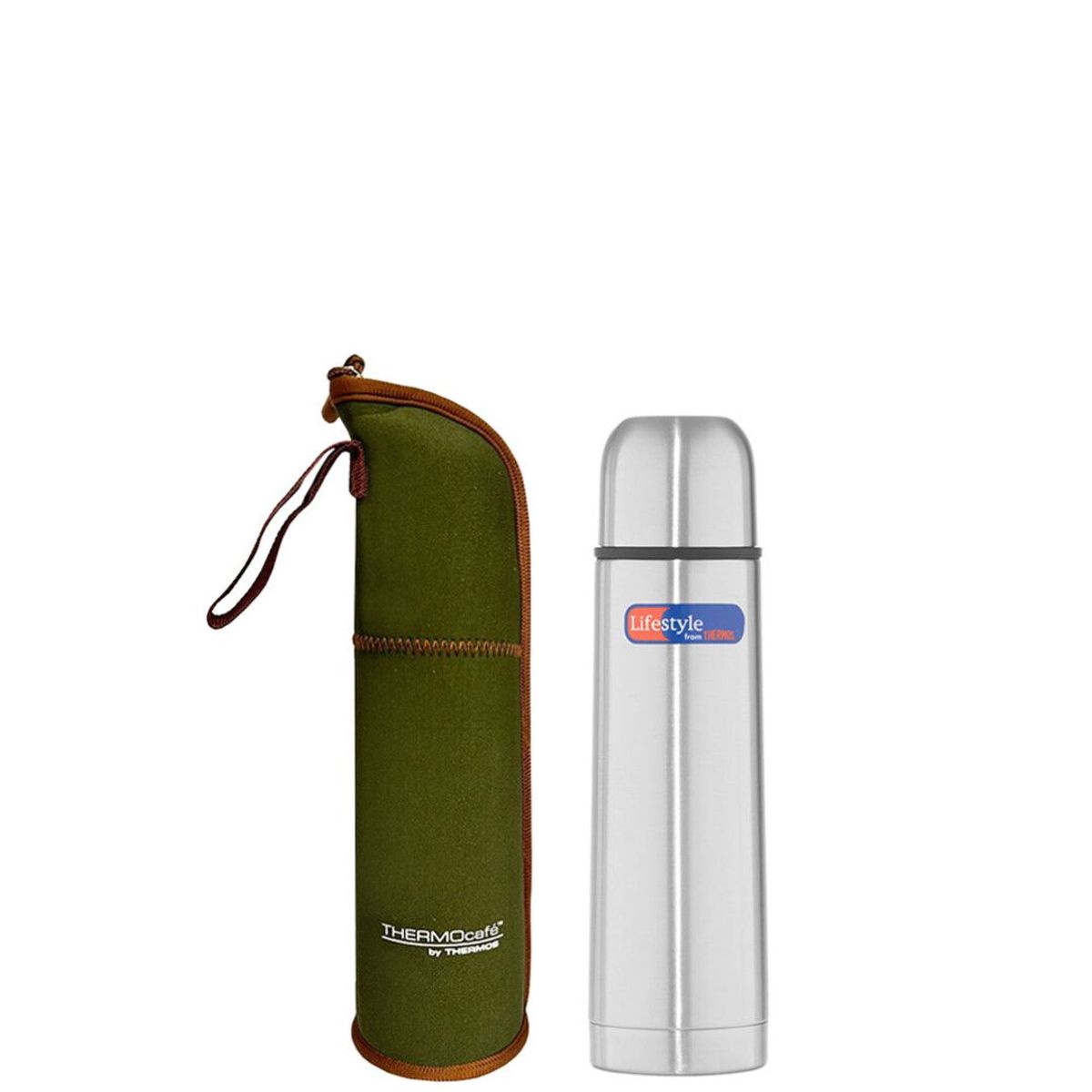 THERMOS - Termo de acero Lifestyle con funda 1 L