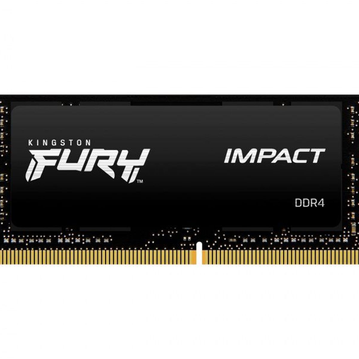KINGSTON - Memoria RAM Kingston Fury Impact 8GB DDR4 3200Mhz CL20 PC4-25600 Negro
