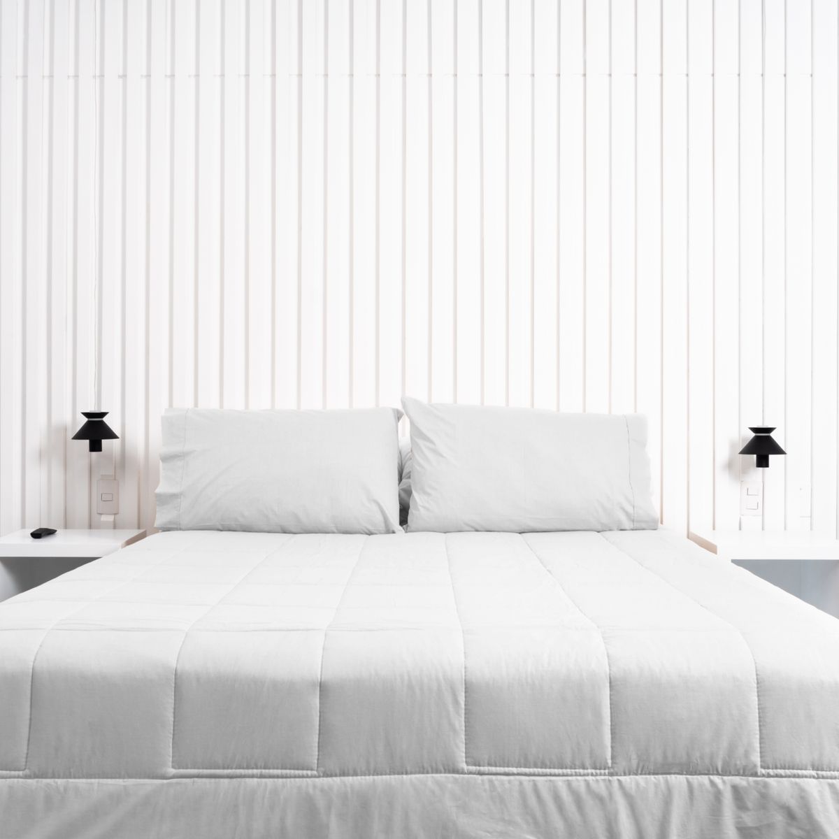 COBITEX HOME - Plumón Hipoalergénico + Funda Plumón 1 plaza Blanco 200h Cobitex 100% algodón