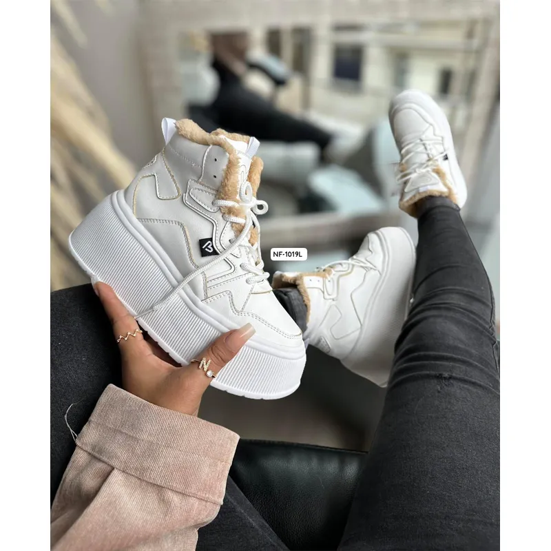 MAGDALENA SHOES - Zapatillas Chunky mujer MIRANDA 836 Blanco