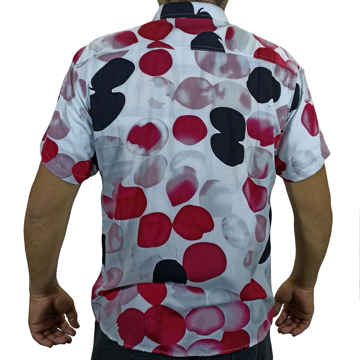 GENERICO - Camisa Chalis Manga Corta Para Hombre - Blanco..