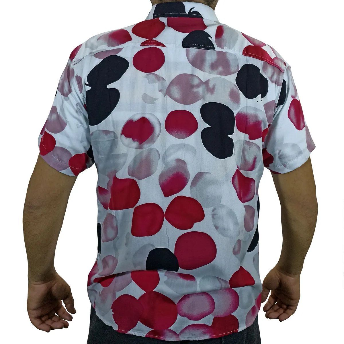 GENERICO - Camisa Chalis Manga Corta Para Hombre - Blanco..