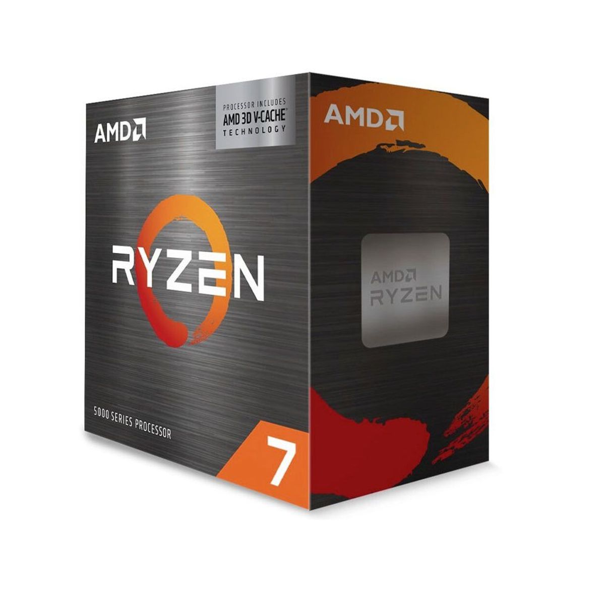 AMD - Procesador AMD Ryzen 7 5800X3D 3.4-4.5GHz 96MB L3 8-Cores AM4 7nm 105W
