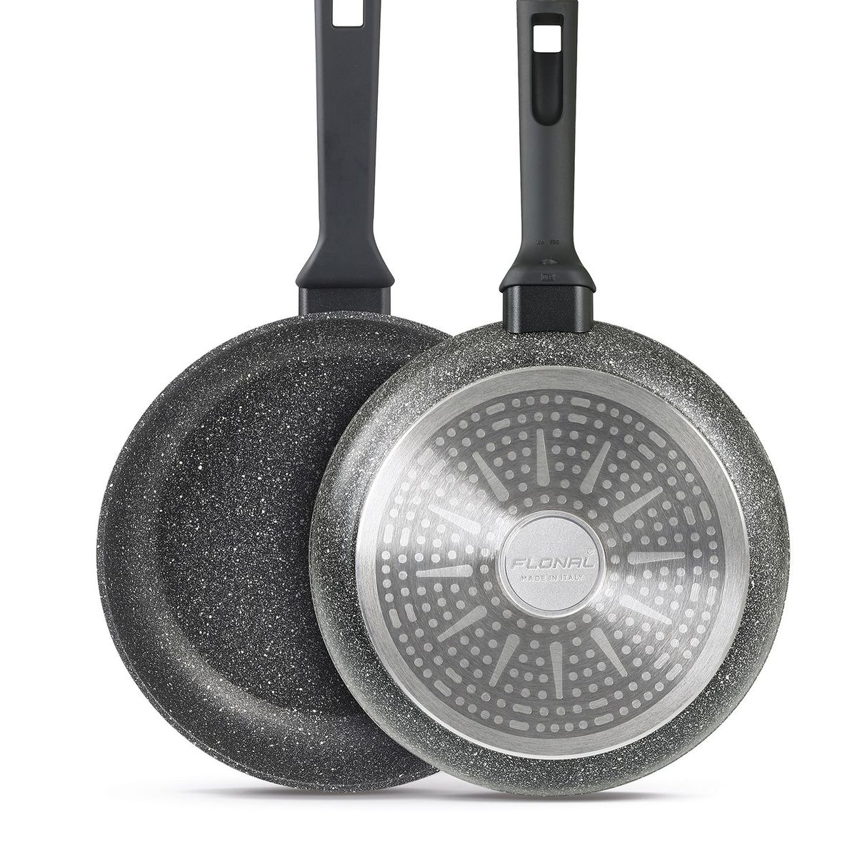 LA ITALIANA - Sarten Italiana Pietra Lavica para  Induction 26 cm Original
