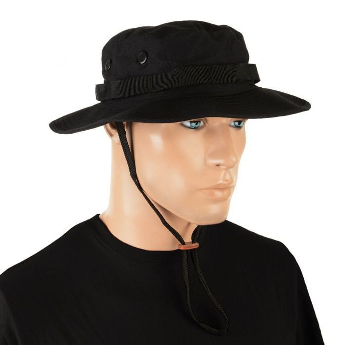 GENERICO - GORRA SOMBRERO Boonie Hat RIPSTOP NEGRO